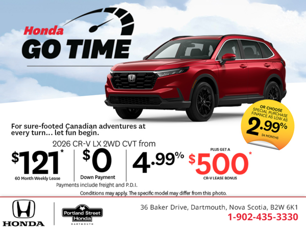 Get the 2026 Honda CR-V!