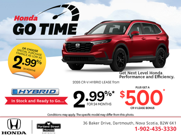 Get the 2026 Honda CR-V hybrid!