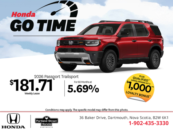 Get the 2026 Honda Passport!