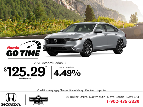 Get the 2026 Honda Accord!