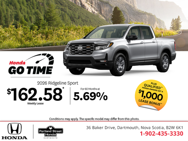 Get the 2026 Honda Ridgeline!