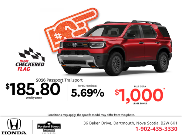 Get the 2026 Honda Passport!