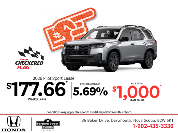 Get the 2026 Honda Pilot!
