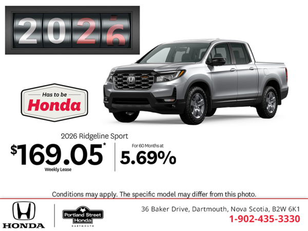 2026 Honda Ridgeline