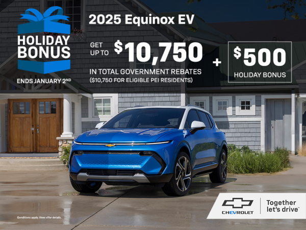 Get the 2025 Chevrolet Equinox EV