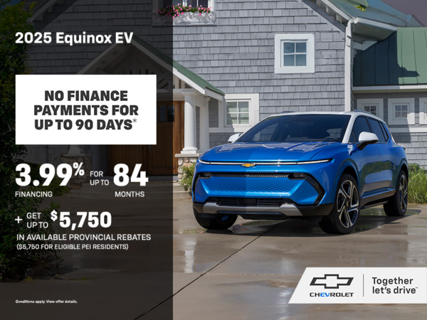 Get the 2025 Chevrolet Equinox EV