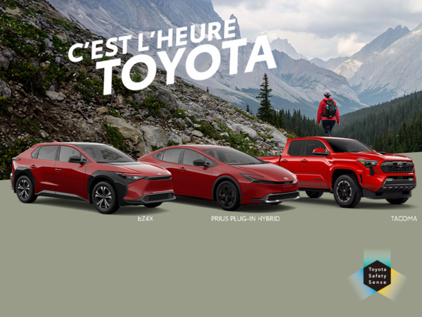 C'est l'heure Toyota!