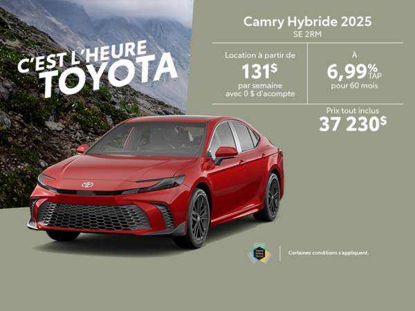 Toyota Camry Hybrid 2025