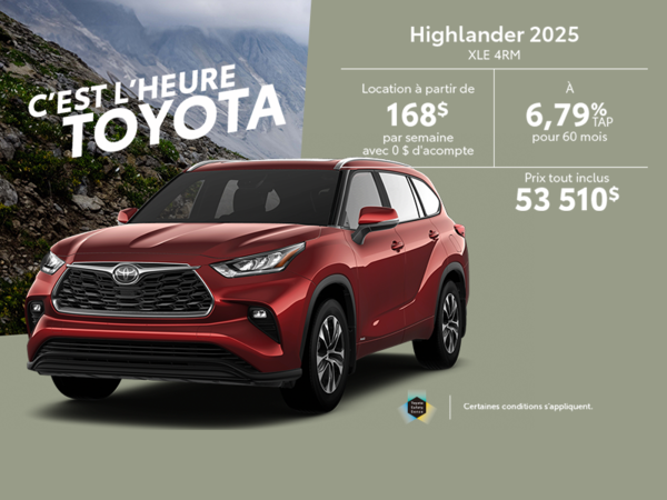Toyota Highlander 2025