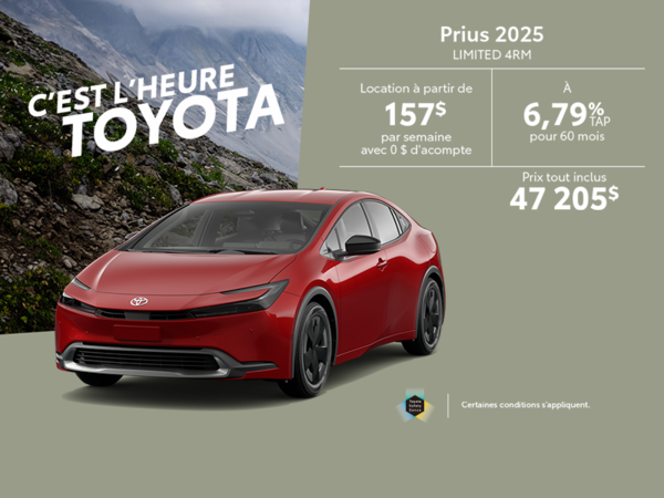 Toyota Prius 2025