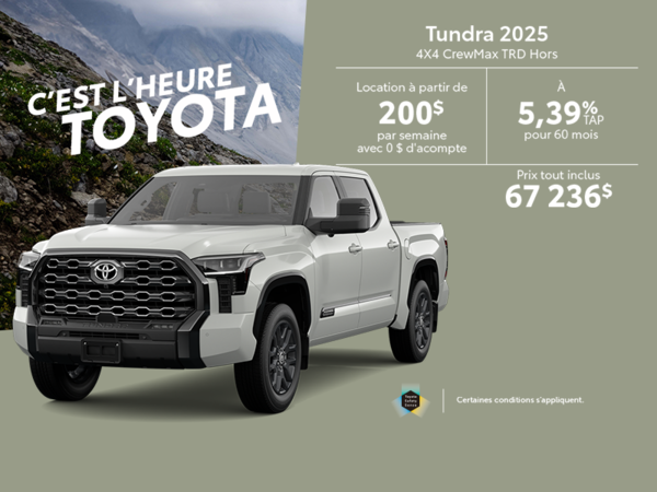 Toyota Tundra 2025