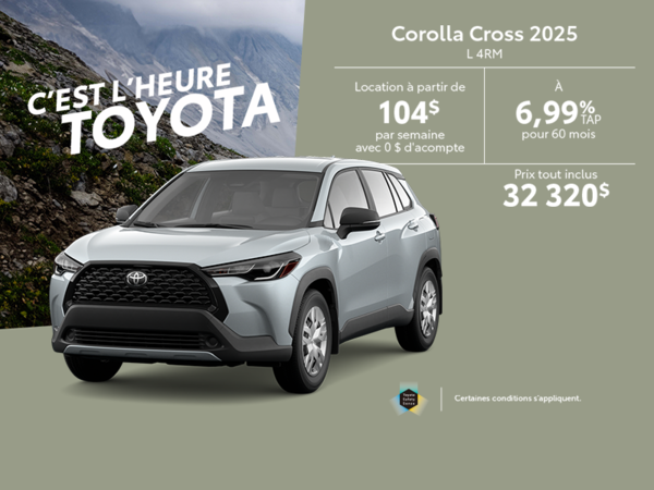 Toyota Corolla Cross 2025
