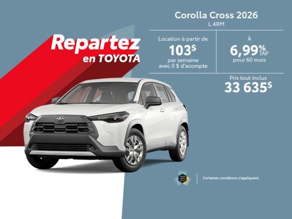 Toyota Corolla Cross 2026