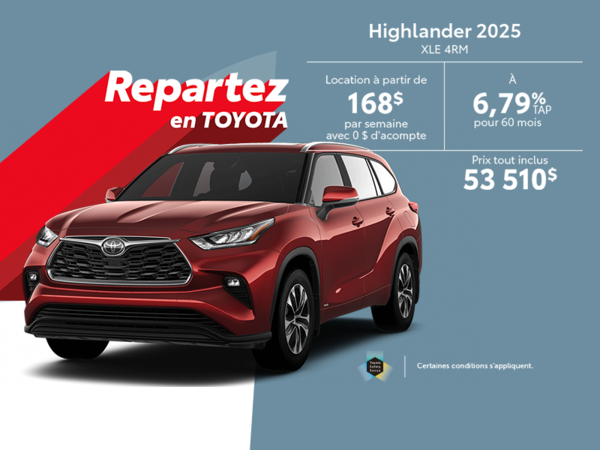 Toyota Highlander 2025