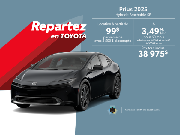 Toyota Prius Plug-In Hybrid 2025