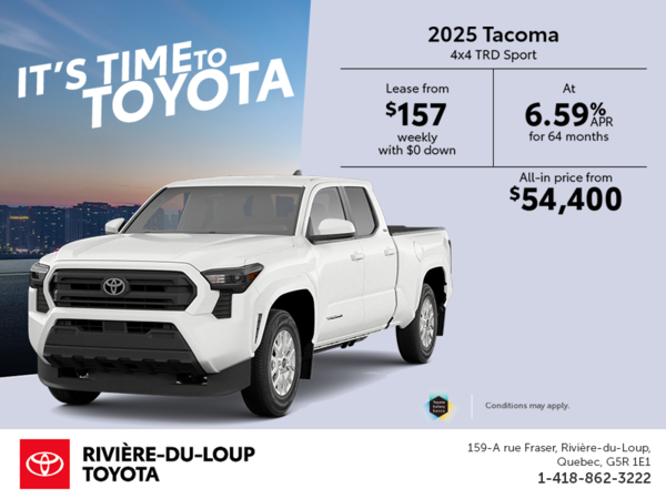 2025 Toyota Tacoma