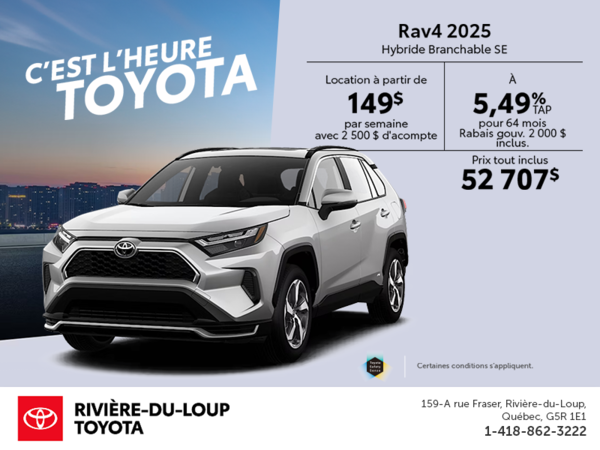 Toyota RAV4 Plug-In Hybrid 2025
