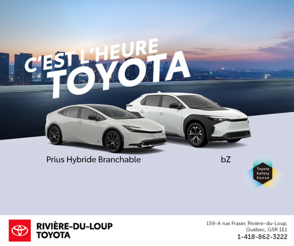C'est l'heure Toyota!
