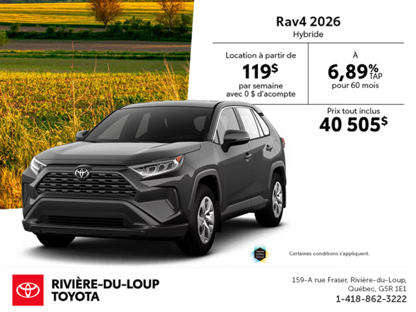 Toyota RAV4 Hybride 2025