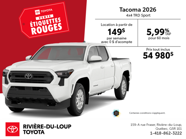 Toyota Tacoma 2026