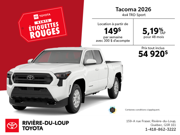Toyota Tacoma 2026