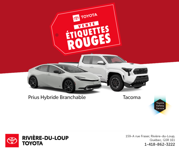 Vente Étiquettes Rouges