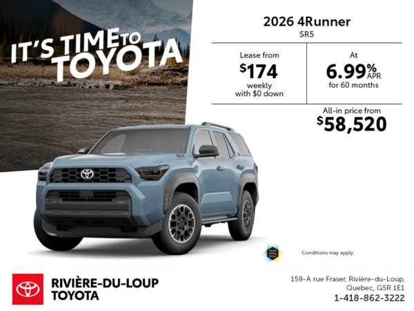 2026 Toyota 4Runner