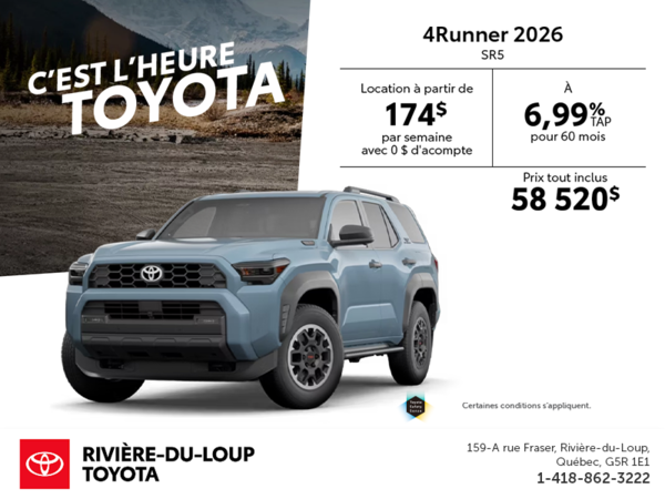 Toyota 4Runner 2026