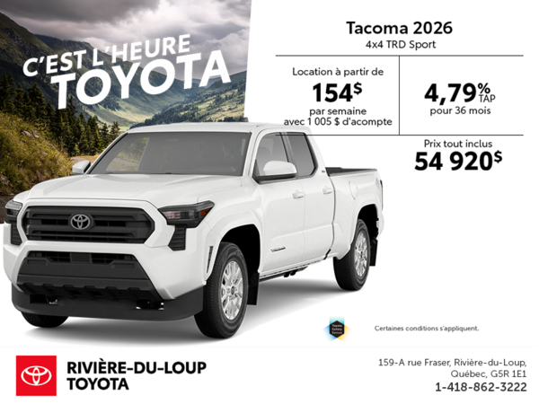 Toyota Tacoma 2026