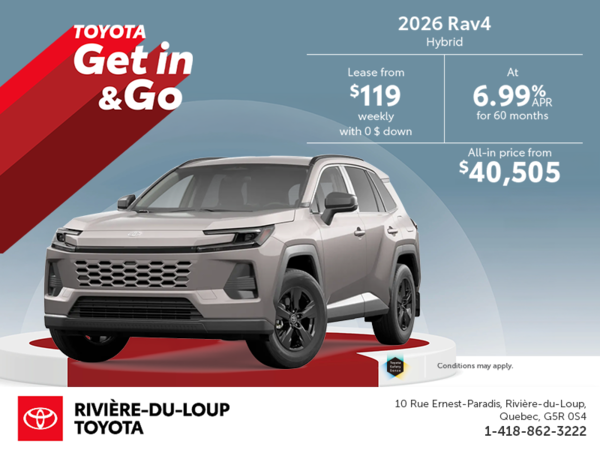 2026 Toyota RAV4 Hybrid