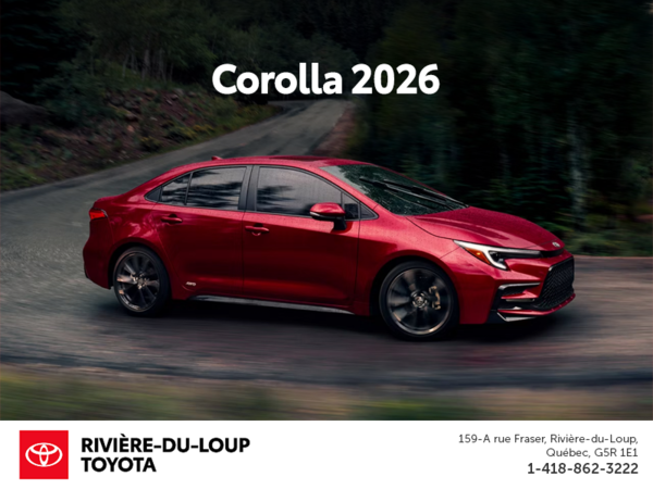 Toyota Corolla 2026
