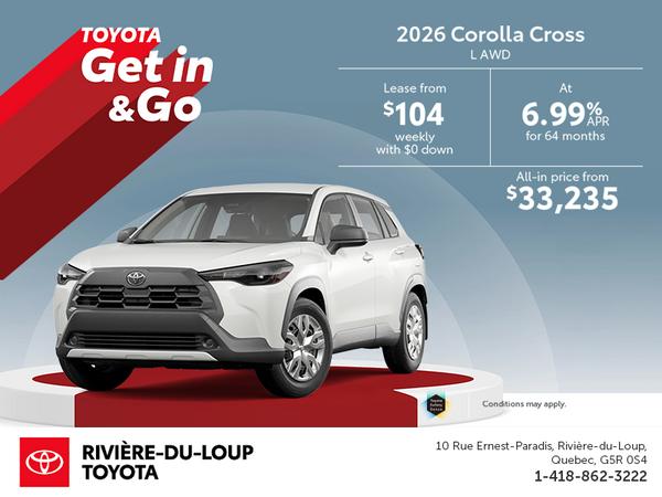 2026 Toyota Corolla Cross