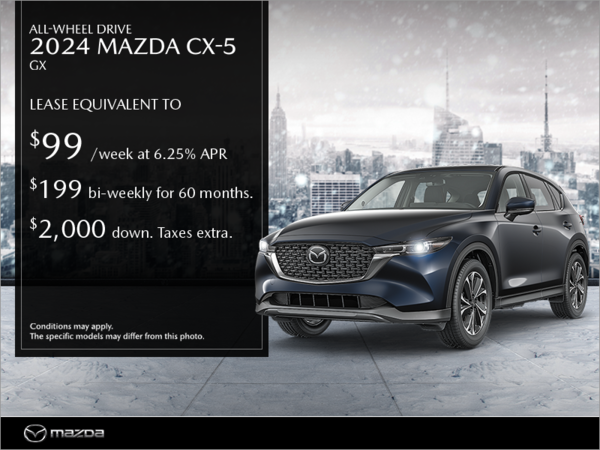 Regina Mazda - Get the 2024 Mazda CX-5 today!
