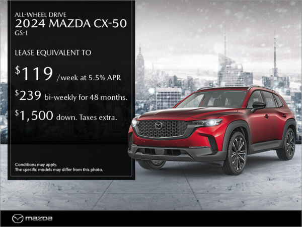 Regina Mazda - Get the 2024 Mazda CX-50 Today!