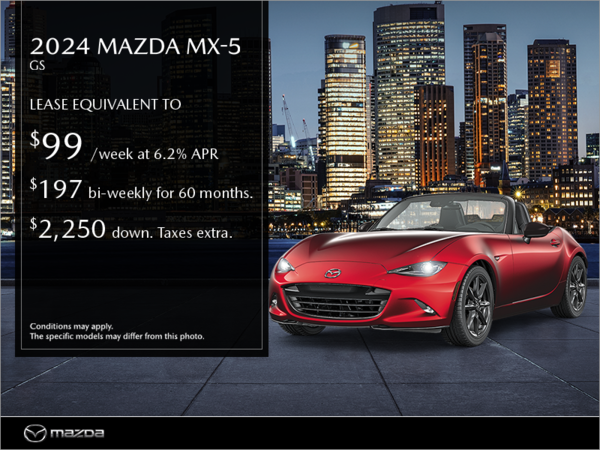 Regina Mazda - Get the 2024 Mazda MX-5 today!
