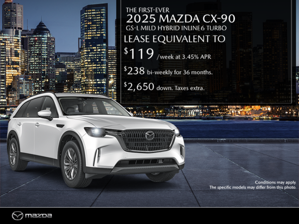 Regina Mazda - Get the 2025 Mazda CX-90 MHEV