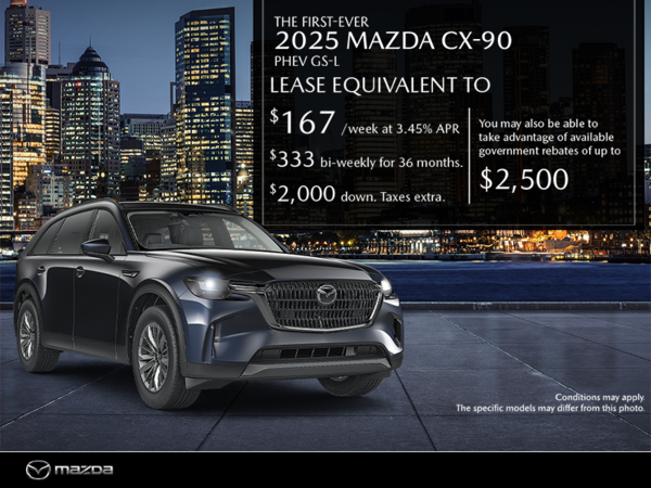 Get the 2025 Mazda CX-90 PHEV