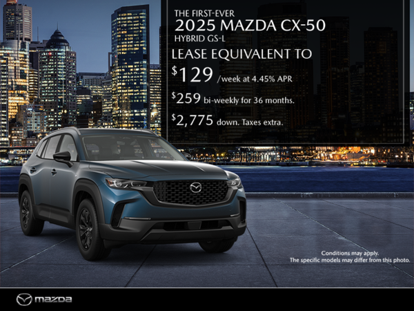 Regina Mazda - Get the 2025 Mazda CX-50 Hybrid