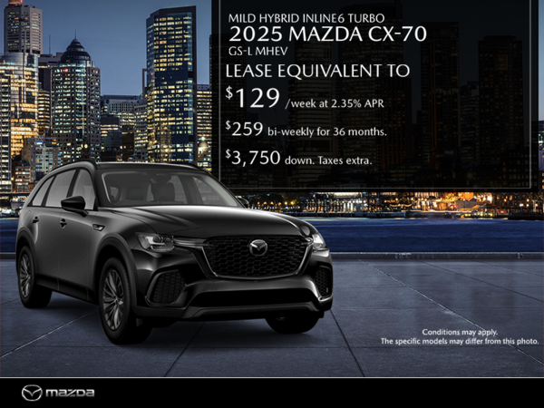 Regina Mazda - Get the 2025 Mazda CX-70 MHEV