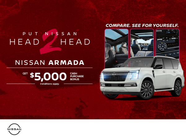 Get the 2026 Nissan Armada Today!