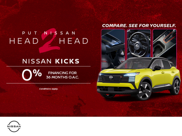 Get the 2026 Nissan Kicks Today!