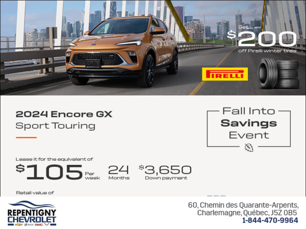 Get the 2024 Buick Encore GX