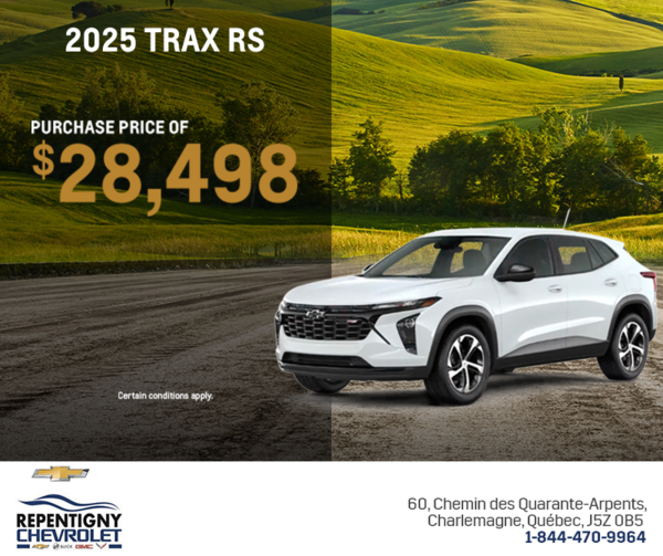 Get the 2025 Chevrolet Trax