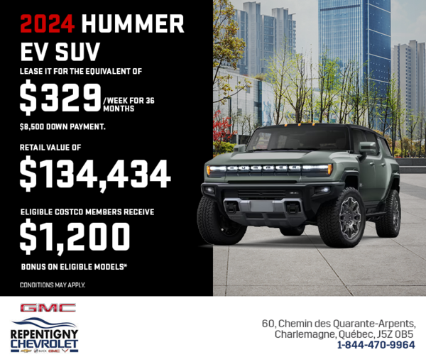 The 2024 GMC Hummer EV