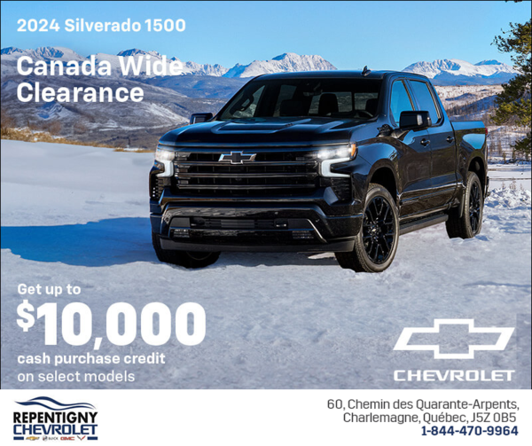 Get the 2024 Chevrolet Silverado 1500