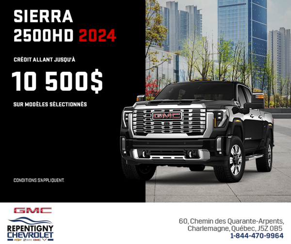 Le GMC Sierra 2500HD 2024