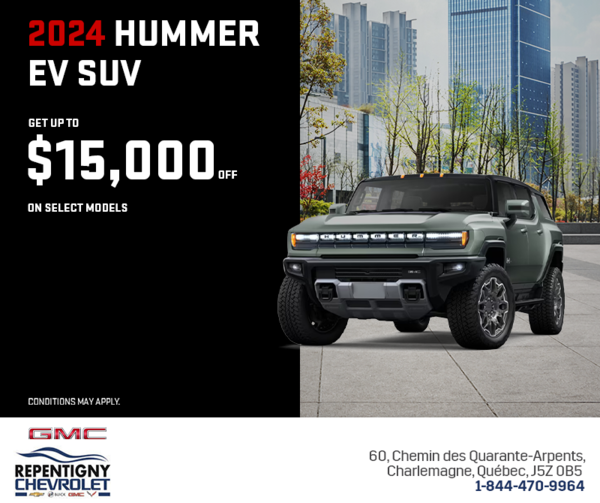 The 2024 GMC Hummer EV