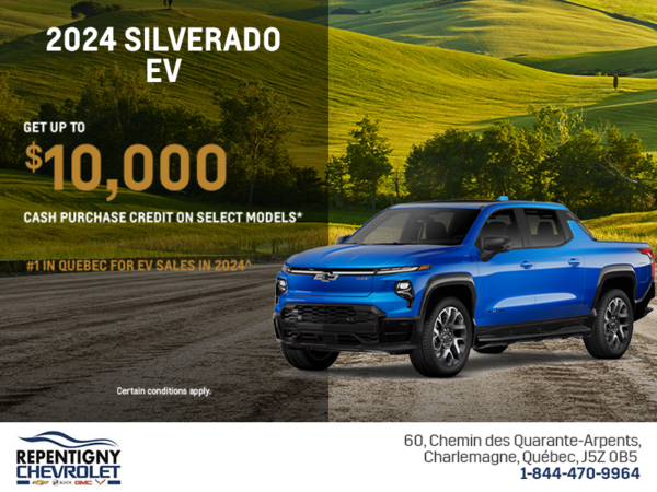 Get the 2024 Chevrolet Silverado EV