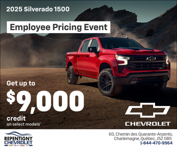 Get the 2025 Chevrolet Silverado 1500