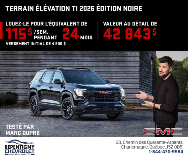 Le GMC Terrain 2026